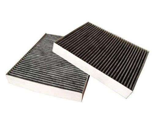 Single effect car air conditioning filter element