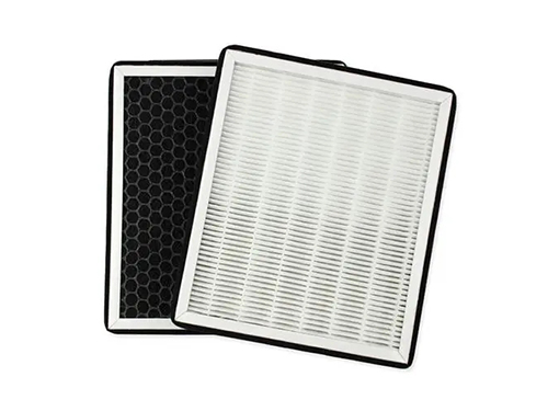 Activated carbon double-effect air conditioning filter element